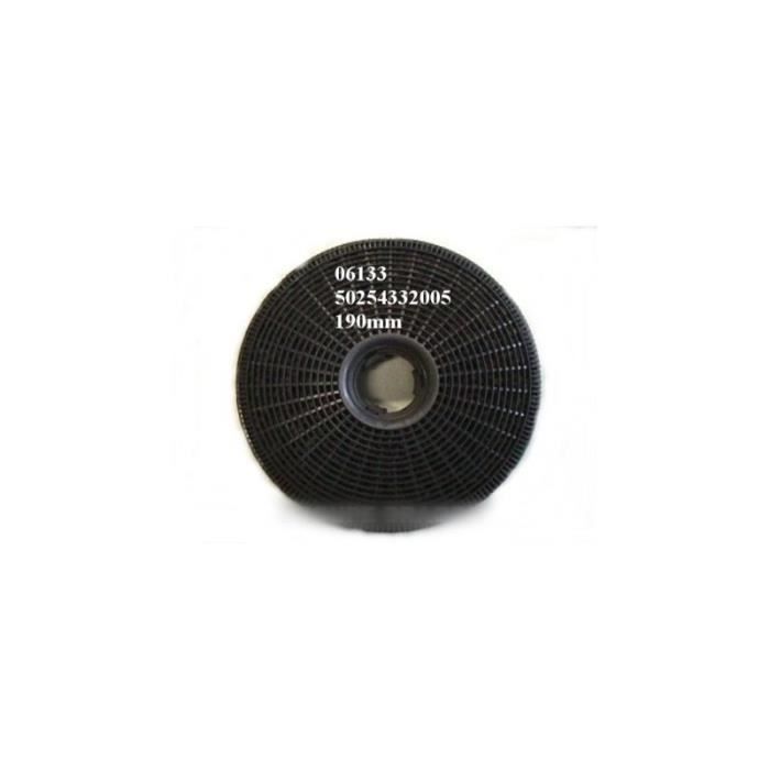 Filtre charbon actif type ca 200 r x2 pour hotte ARTHUR MARTIN ELECTROLUX FAURE 6133 - *KIT 2 FILT - BVMPièces