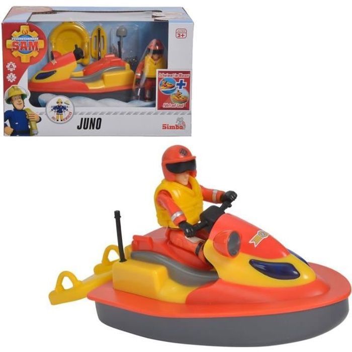 Jet Ski Juno avec personnage Elvis -Matière : Plastique -Convient pour la baignoire -Convient aux enfants à partir de 3 ans !