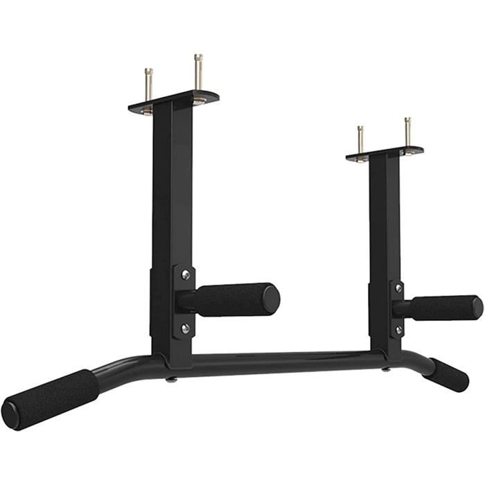 DIP STATION Barre De Traction pour Montage Mural Multifonctionnel Sucircr Et Stable 4 Poigneacutees Antideacuterapantes Convien1293