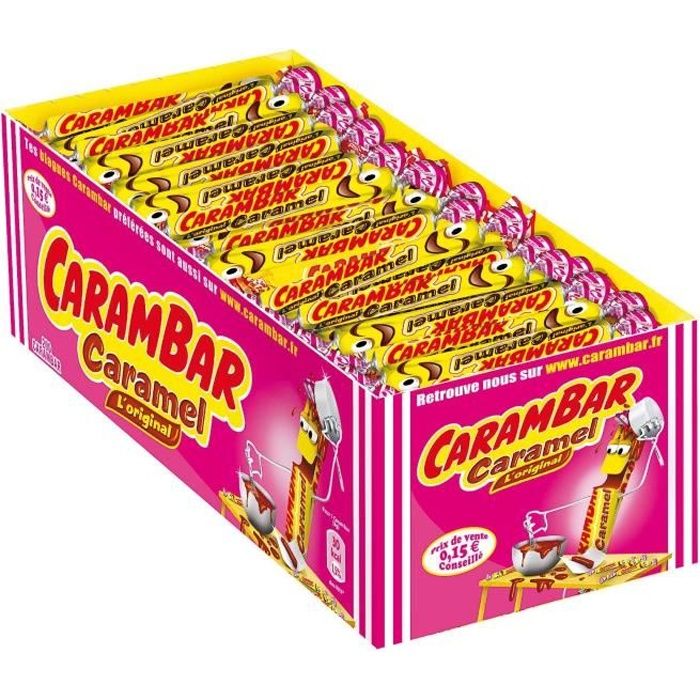 MONDELEZ INTERNATIONAL Carambars Caramel Boite 200