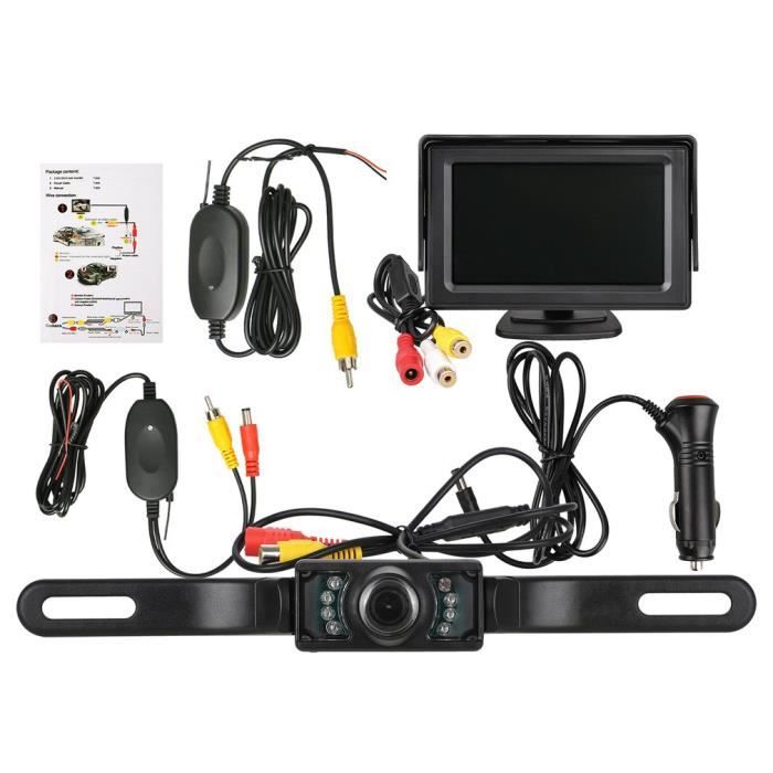 Kit système de caméra de recul sans fil