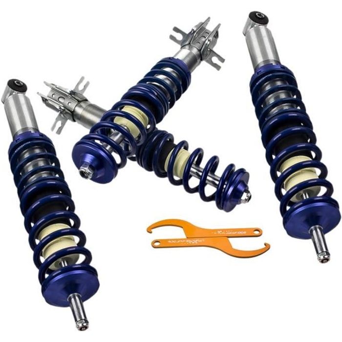 KIT de Suspension Amortisseurs Combinés Filetés pour VW Caddy MK1 Jetta -Golf MK1