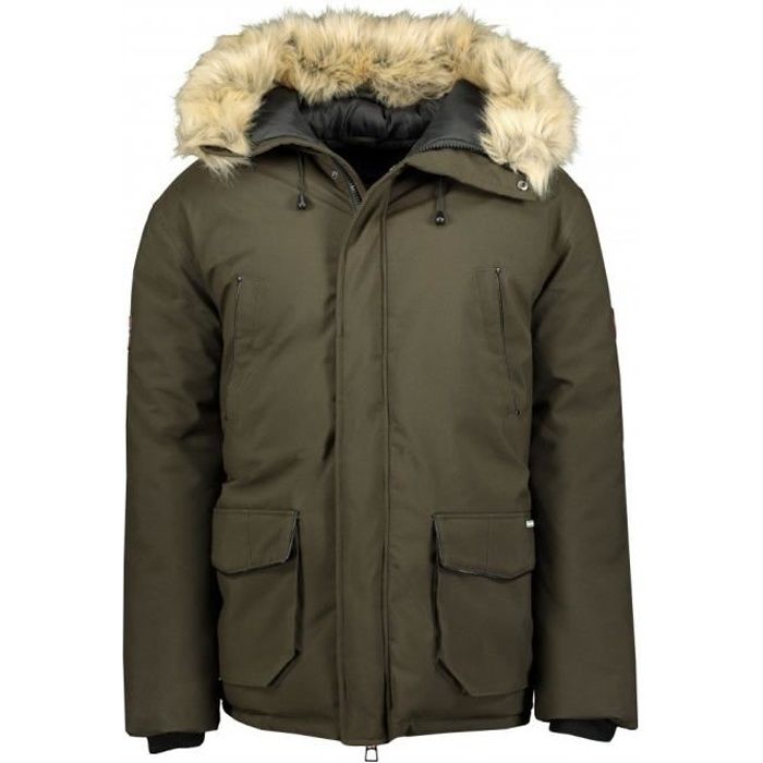 Parka kaki homme Geographical Norway Claude Men 092