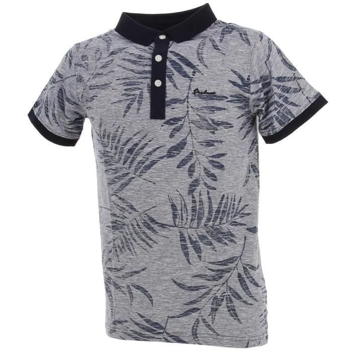 Polo manches courtes Tikito navy mc polo - Deeluxe
