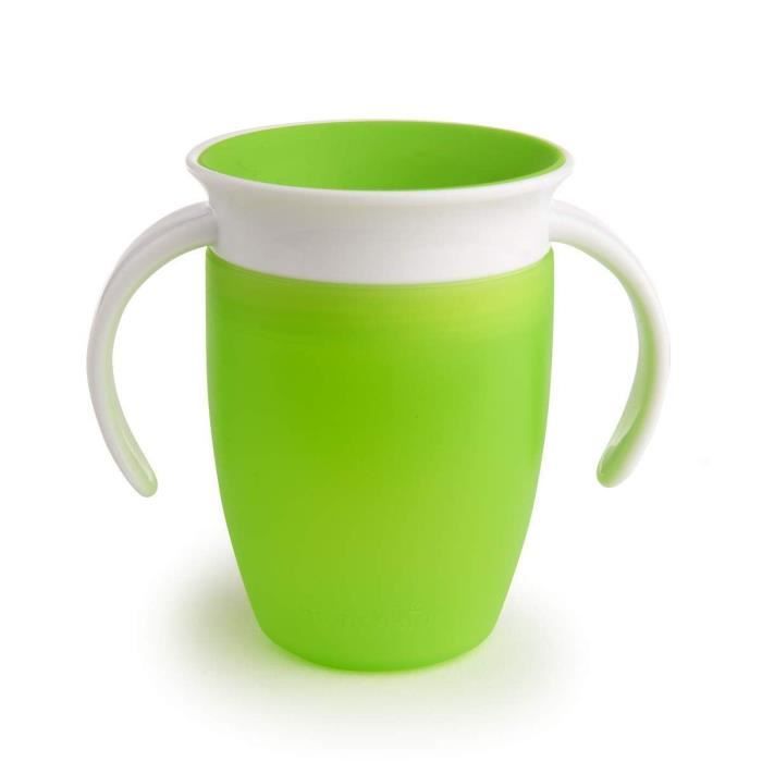 Munchkin Tasse Miracle 360 d'apprentissage 207ml - Vert