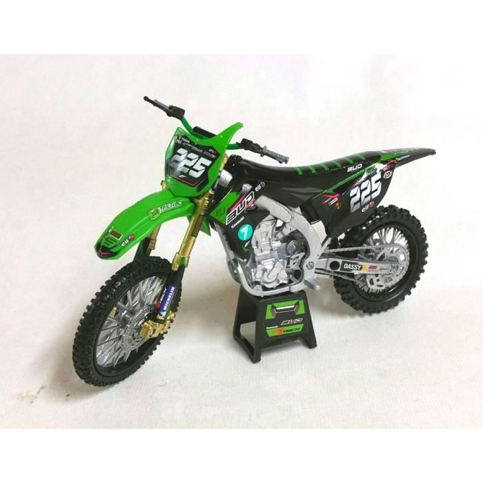 Miniatures montées - Kawasaki 2019 Moreau 1/12 New Ray
