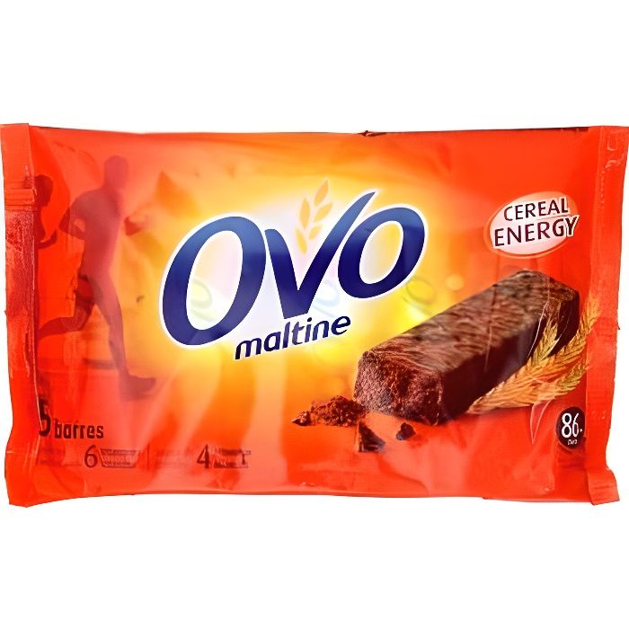 OVOMALTINE Barres énergetique - 5x 20 g