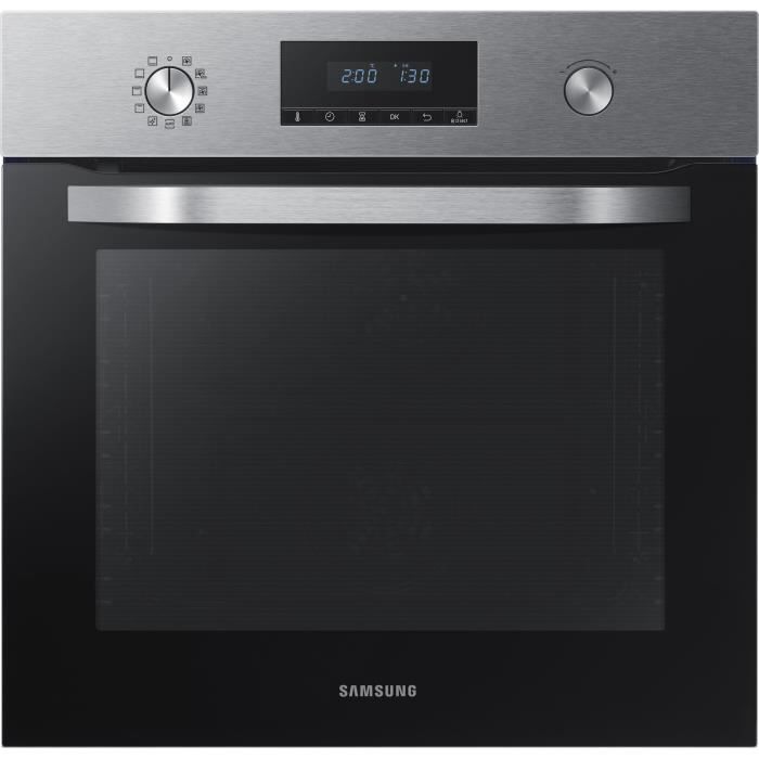 SAMSUNG NV68R3375BS-Four dual Fan™-Pyrolyse-Capacité de 68 litres-Classe énergétique A-Design innovant et premium