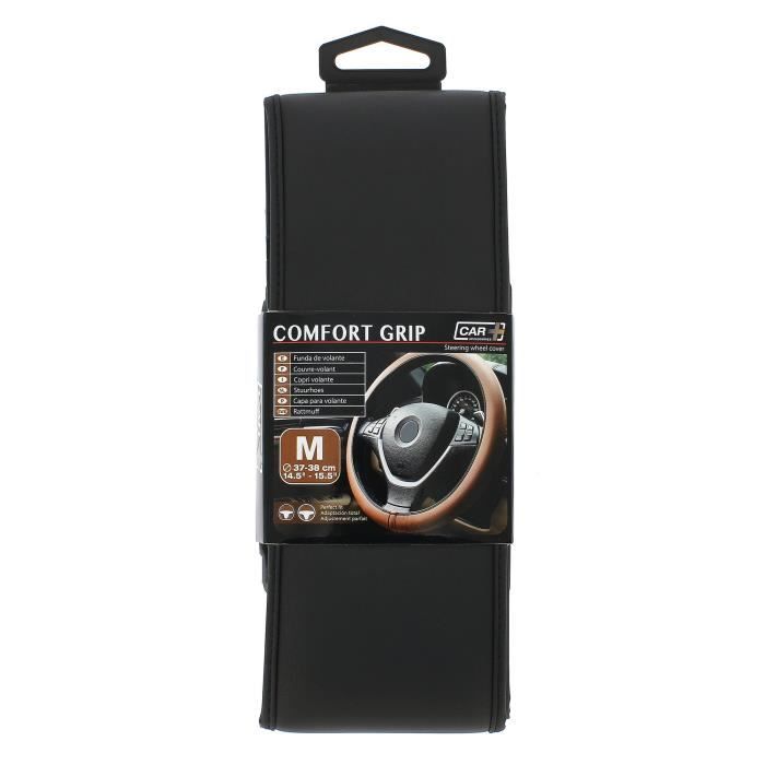 couvre volant noir renault clio - diamètre volant 37/38cm