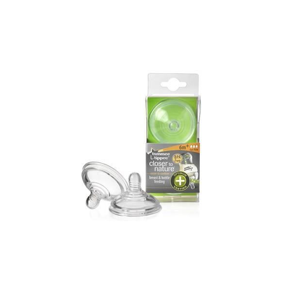 Tétines Anti-Colique Tommee Tippee (Débit Rapid...
