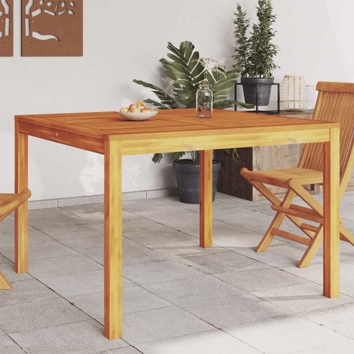 vidaXL Table à Manger de Jardin Table de Repas Meuble d’Extérieur Table à Dîner de Terrasse Patio Moderne Bois dAcacia 366369 vidaXL Table à Manger de Jardin Table de Repas Meuble d’Extérieur Table à Dîner de Terrasse Patio Moderne Bois dAcacia 366369