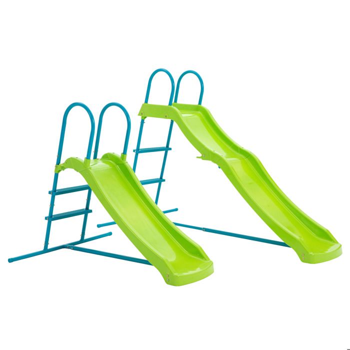 Jeux dextérieur - TP Toys - Toboggan 2 en 1 - Évolutif - Plastique - Mixte
