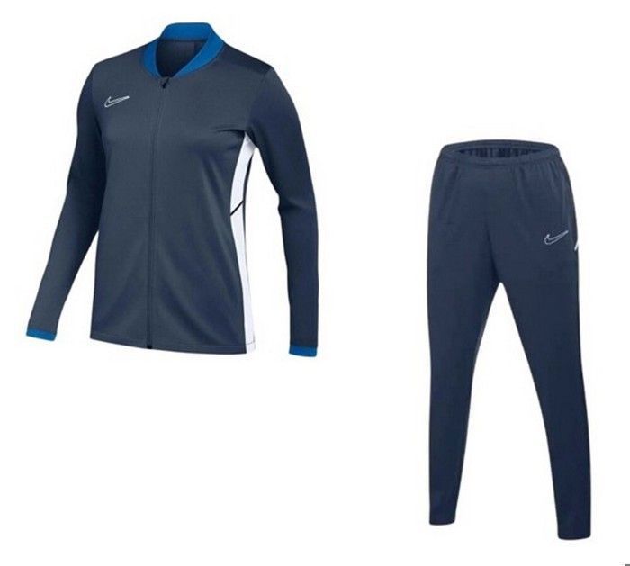 Survêtement - Nike - Swoosh - Bleu Marine - Dri-Fit - Femme - Manches Longues