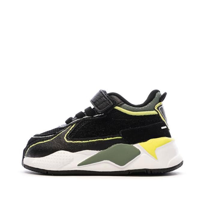 Puma Baskets Noires/Jaunes Garçon Puma Spongebob