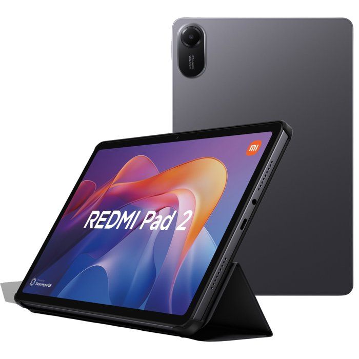 Pack Tablette Android Redmi Pad 2 - 128 Go - Wi-Fi - Gris + Etui