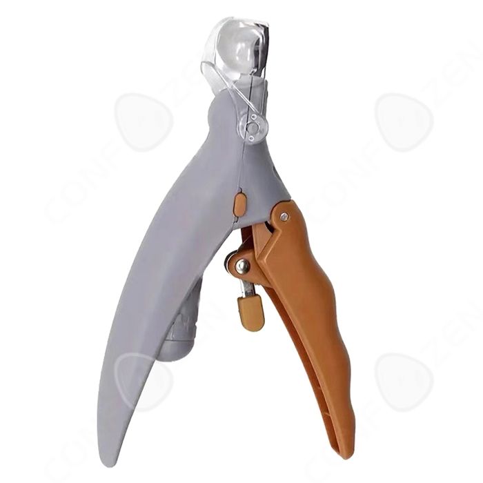 Meilleurs prix pour Coupe-ongles pour animaux 15x9x3cm avec éclairage LED poignée antidérapante sans danger pour les chiens lame jusquà 12mm gris