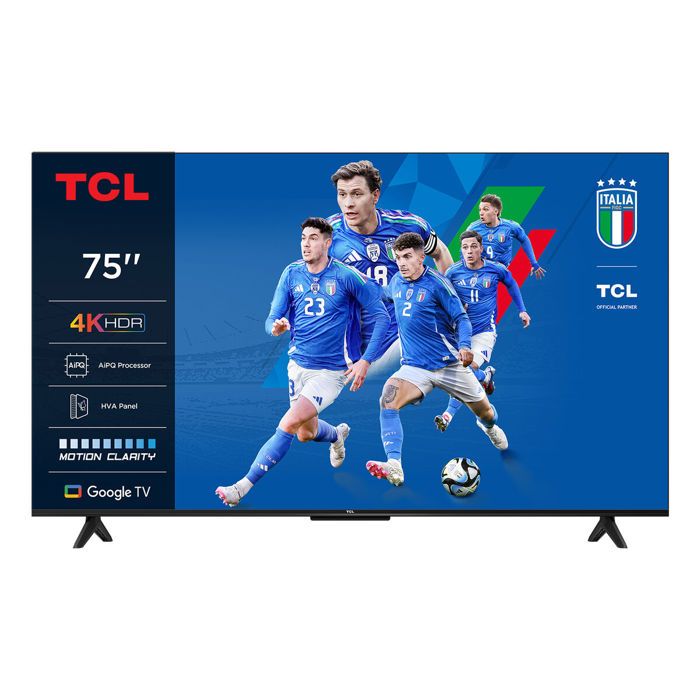 TV intelligente TCL 75P6K 75 4K Ultra HD LED HDR TELEVISEUR LED