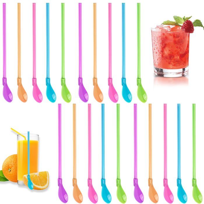 Pailles Réutilisables En Acier Inoxydable - 8,5 Pouces Pour Gobelets 20 Oz