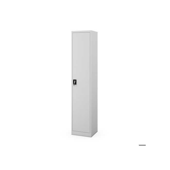 Armoire à dossiers à clé ALEX H2200 450 x 2200 x 400 mm gris