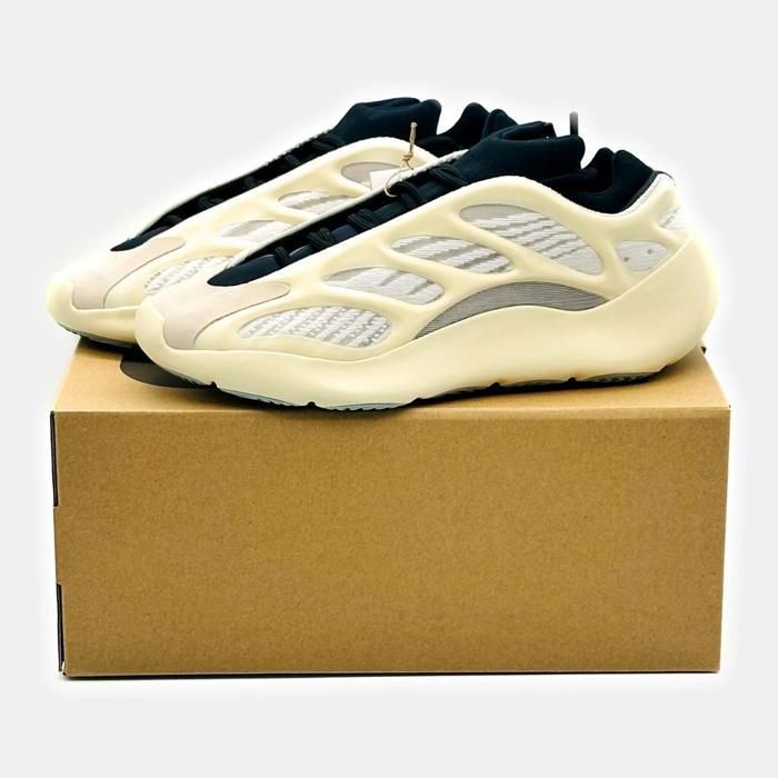 CHAUSSURES DE BASKET-BALL FW4980 Adidas Yeezy Boost 700 V3 Azael Cream White Beige Black Blue Gray Ivory