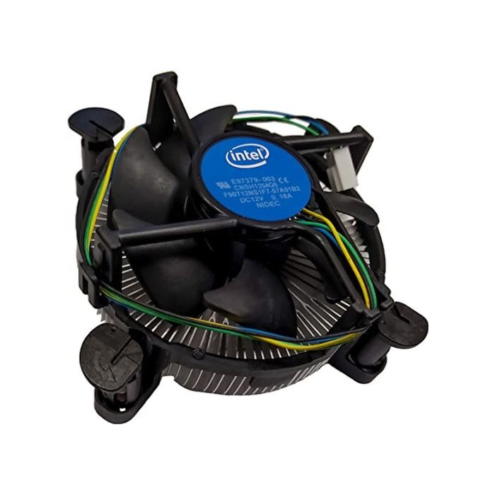 Dissipateur Thermique et Ventilateur pour Processeur i3i5i7 Aluminium - vue 1
