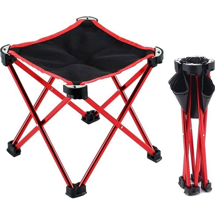 Chaise longue/tabouret de camping petite chaise pliante légère portable mini siège dextérieur pour la pêche la randonnée