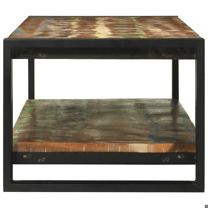 Magnifique Table basse Multicolore 120x50x38 cm Bois Recyclé Solide - design polyvalent - pour maison - Multicolore 21.18 kg 2026_79