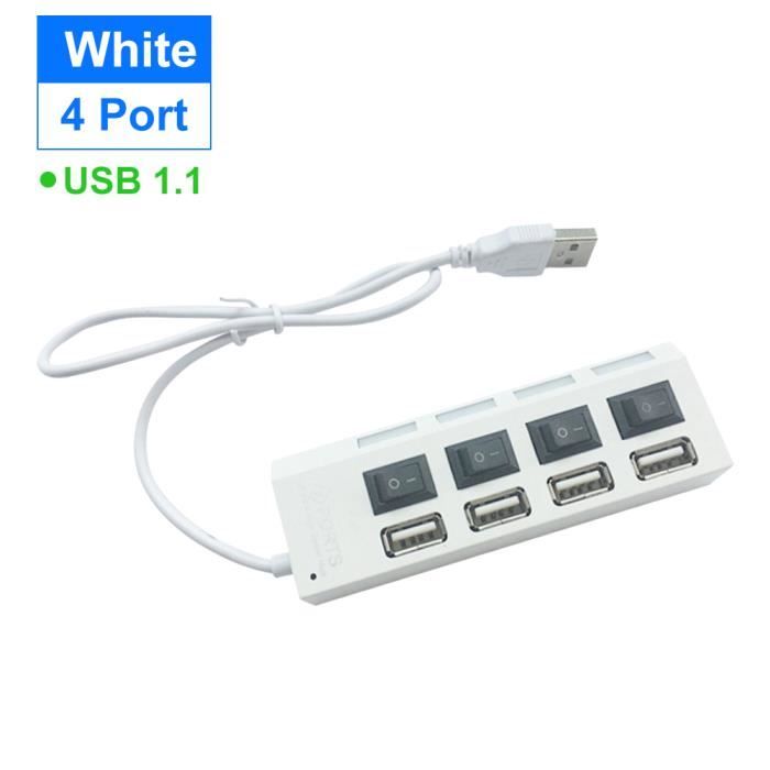 Adaptateur USB C 3.2 Répartiteur USB C Avec Alimentation 100 W 10 Gbit