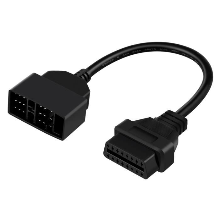 Adaptateur OBD2 10 à 16 Broches Pour Moto BMW - Câble Diagnostic 150cm