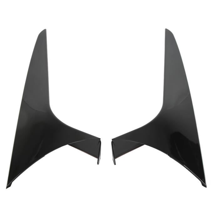 Becquet Latéral Lunette Arrière Mustang 2015-2023 - Persiennes Vitre Noires Brillantes - Amélioration Aérodynamique
