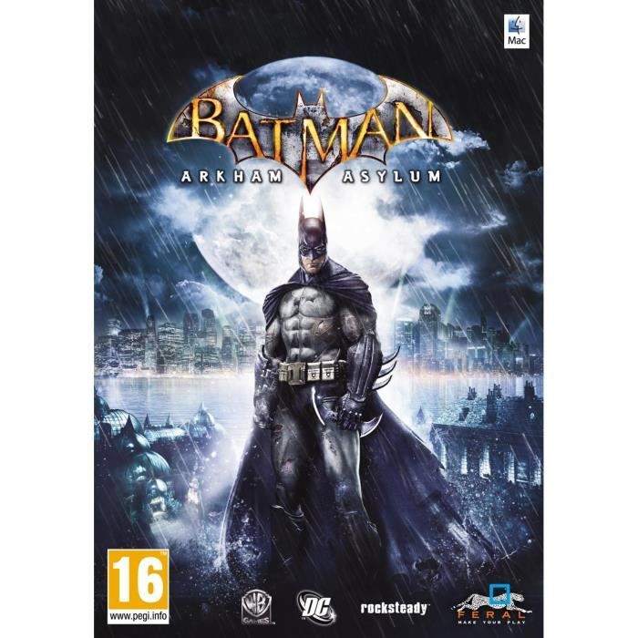 Jeu Vidéo - Batman : Arkham Asylum - Mac - Action - 16+