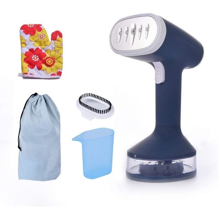Défroisseur Vapeur Portable Et Pliable - 37W, 150ml, Poignée Rotative 180° - Idéal Pour Voyages Et Retouches Rapides