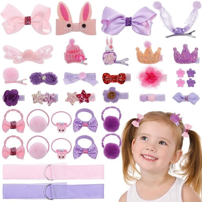 36 Pieces Bebe Pinces A Cheveux Barrettes Bebe Accessoire De Cheveux Ruban Pinces A Cheveux Pinces A Griffes Avec Bandes De Ra 6 Cdiscount Au Quotidien