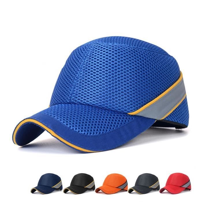 Casquette De Protection Antichoc Avec Coque ABS ⛑️ | Réglable Homme/Femme – Pour Travail & Sport