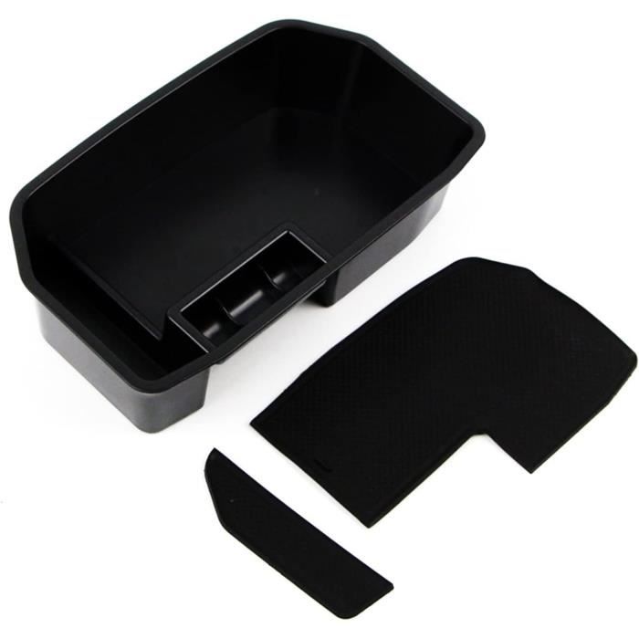 Accoudoir Central Console Pour Peugeot 2008 (2012-2018) - Avec 3 Ports USB Et Rangement - Noir/rouge