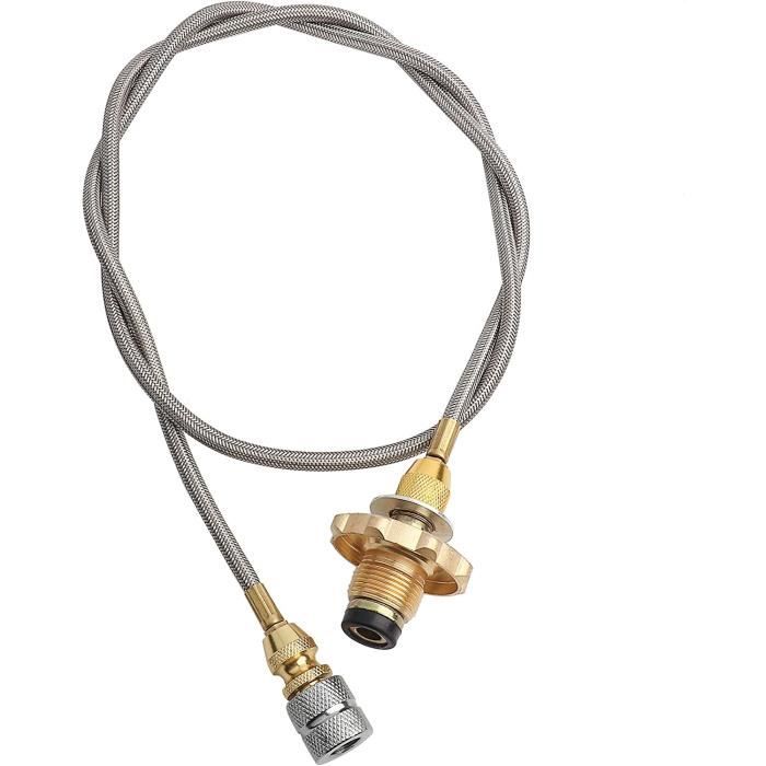 Gros adaptateur de recharge de gaz butane butane pour des activités de barbecue moins grasses