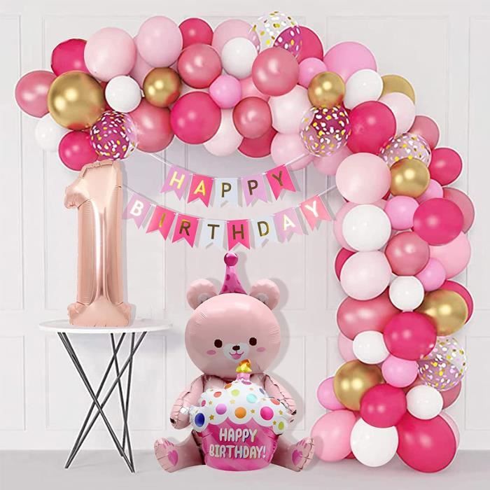 Decoration Anniversaire Fille 1 An