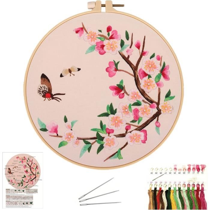 Kit De Broderie Poinçon CLARKE - Pretty Punch - Avec Cerceau Et Fil - NEUF