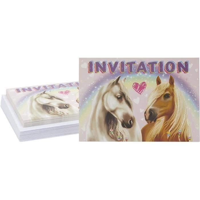 Paper Junkie Paquet De 24 Cartes D'Invitation D'Anniversaire à Remplir