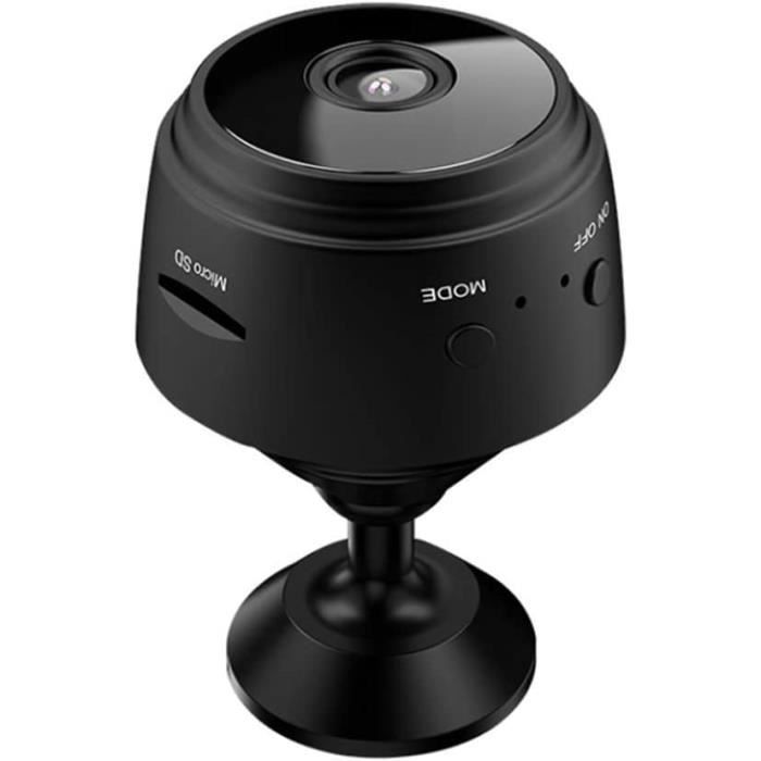 Mini Caméra Full HD 1080P Micro Caméra de Surveillance WiFi Caméra Video Surveillance  Voiture sans Fil Sécurité Bébé Enregistr[603] - Cdiscount Bricolage