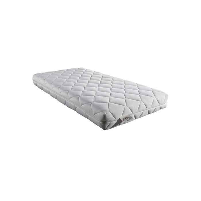 Bambin Matelas Bebe 60x1 Cm Hauteur 11 Cm Tissu 180 Gr M2 Dehoussable 4 Cotes Housse Lavable Alese Impermeable Offert Cdiscount Maison