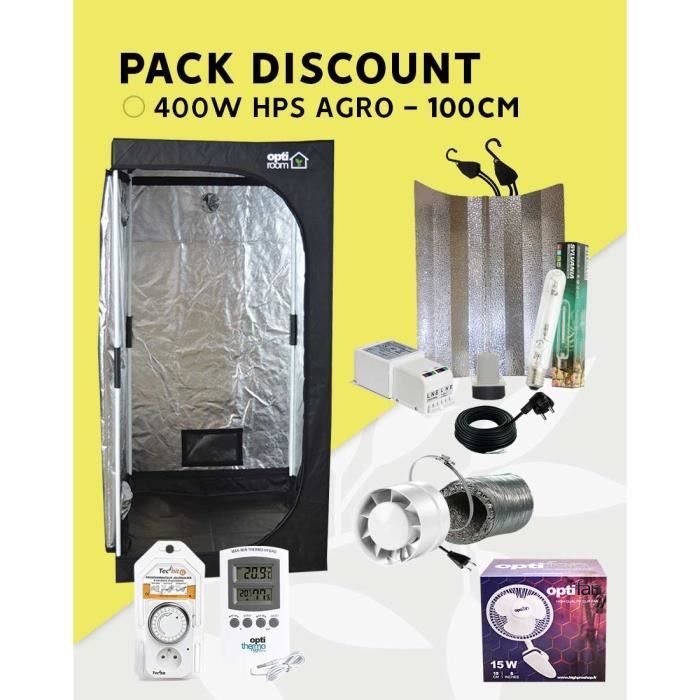 Pack DISCOUNT 400W HPS - 100CM