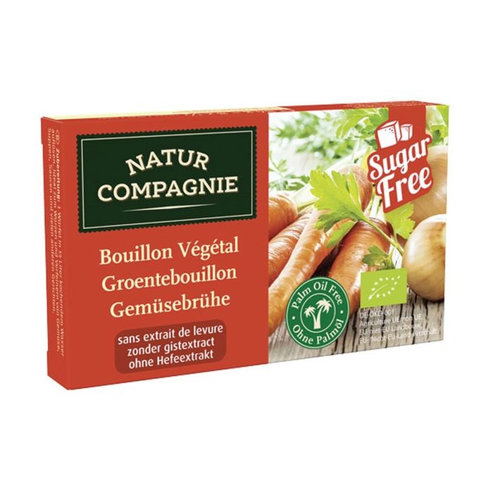 GRANOVITA Bouillon de légumes sans levure en tablettes bio 88 g de