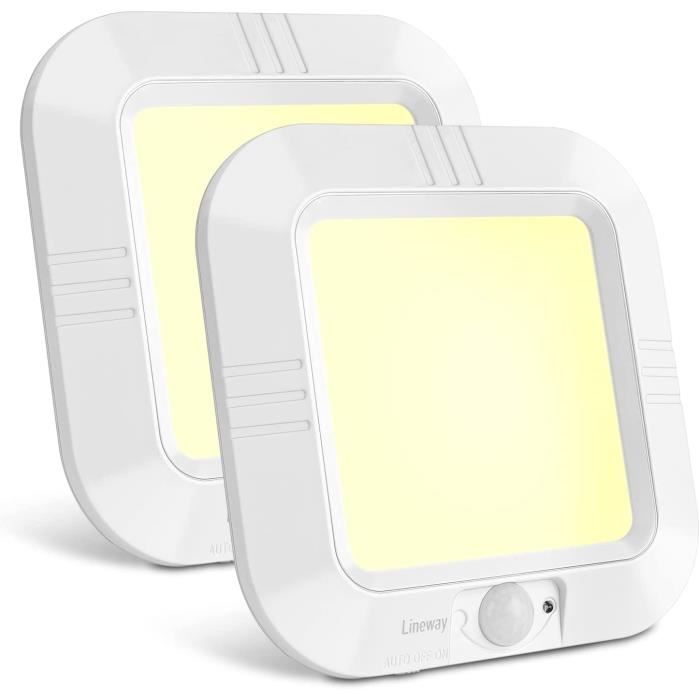 Homelist Lampe De Plafonnier LED Avec Détecteur De Mouvement - 8000mAh Rechargeable, Télécommande, Idéal Douche, Salle De Bain, Garage & Escalier