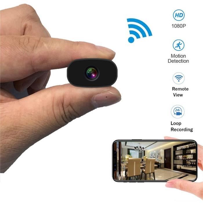 Mini caméra espion 1080P HD sans fil wifi caméra caméras de