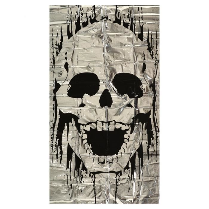 Patère Murale Tête De Crâne Argenté – Création Artisanale Lourde, Dimensions 16 X 11 Cm