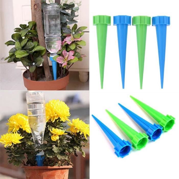 Lot De 4 Globes D'Arrosage Automatique 500ml - Boules Irrigation Plantes Transparentes Pour Pots Et Jardinières