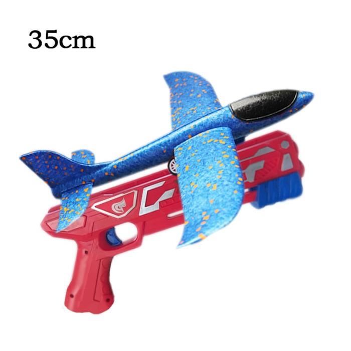 couleur 35cm avion bleu lanceur d'avion en mousse epp bulle avions planeur main lancer catapulte avion jouet