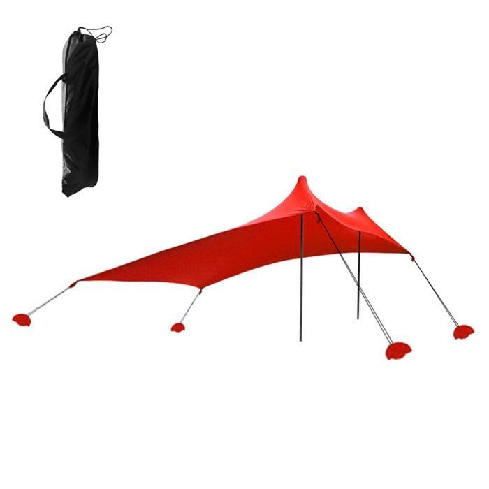Voile D'ombrage Abri Solaire Etanche Bâche Camping Tente Extérieure