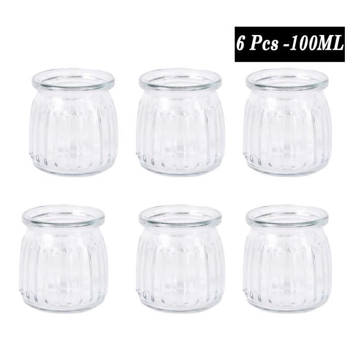 10pcs Contenants En Verre Pour Yaourt Pots À Dessert Pour - Temu Canada